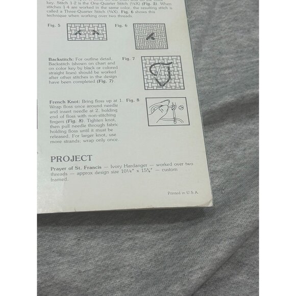 Prayer of St. Francis by Anne Van Wagner Young Leisure Arts Leaflet 332 - Picture 7 of 9